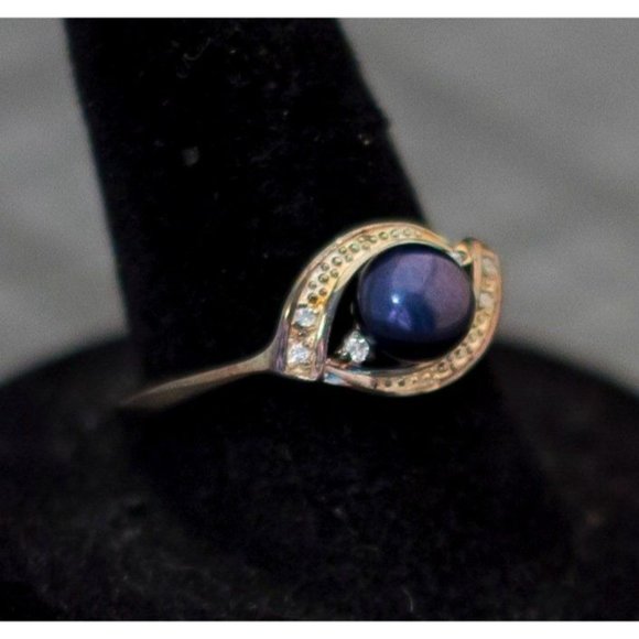 That's How Eye Roll Vintage Sterling Silver Ring by Avon Size 8 US - G1 - Picture 2 of 3